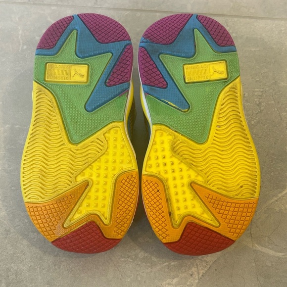 EUC PUMA RS-X x Cocomelon Toddler Boy Sneakers - Picture 4 of 6